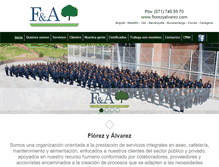 Tablet Screenshot of florezyalvarez.com
